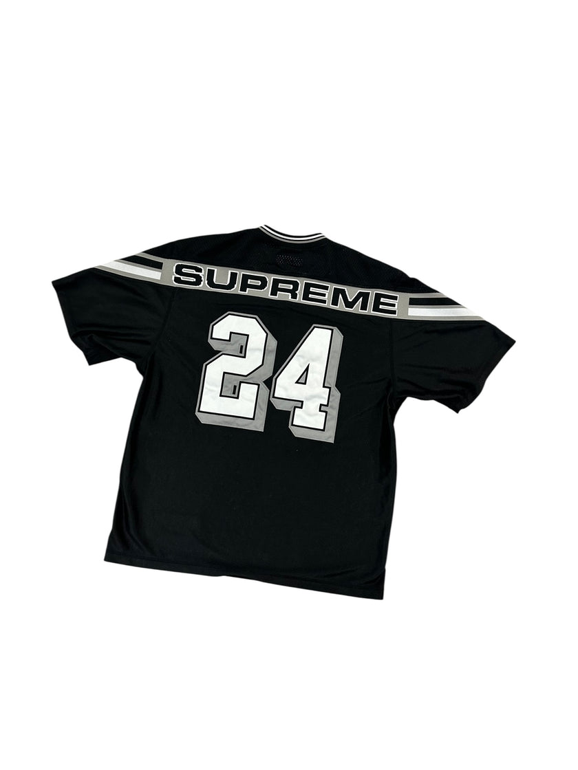 Supreme Jacquard Rib Football Jersey ‘Black’