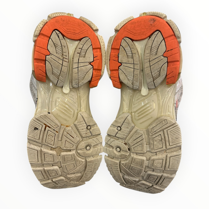 Balenciaga Runner Trainer Fluo Orange/White