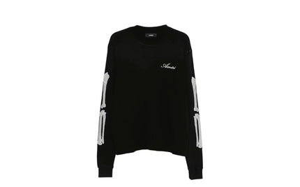 Amiri Bone L/S Tee Black