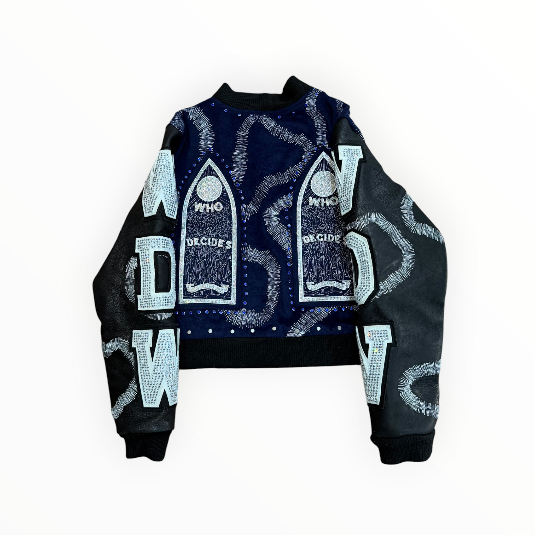 Who Decides War Hardware Cathedral Varsity Jacket
