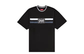 Supreme Warm Up Stripe Short Sleeve Tee Black