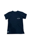 Chrome Hearts Black American Flag Short-Sleeve Tee