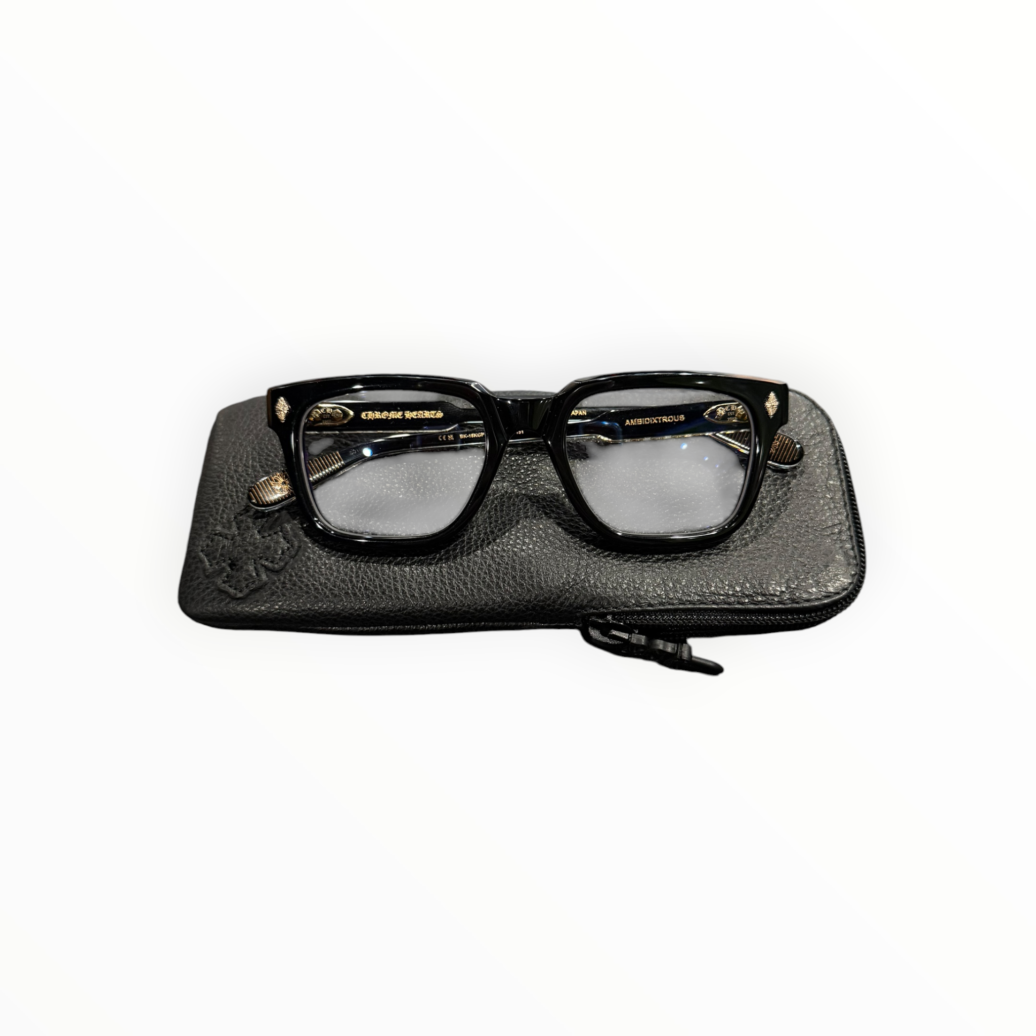 Chrome Hearts Ambidixtrous Frames Black/Gold