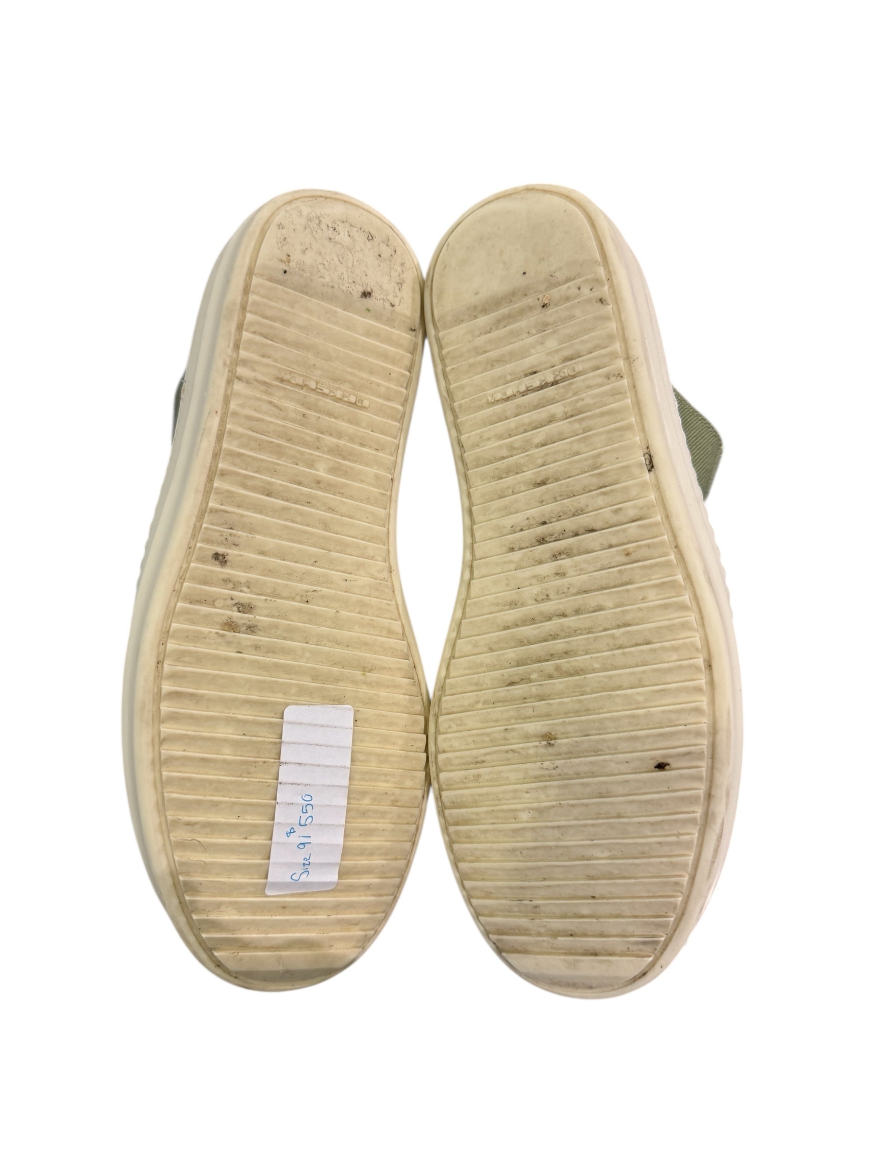 Rick Owens DrkShdw Low Top (Sage/Milk)