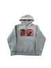 Supreme Gremlins Hooded Sweatshirt Heather Grey