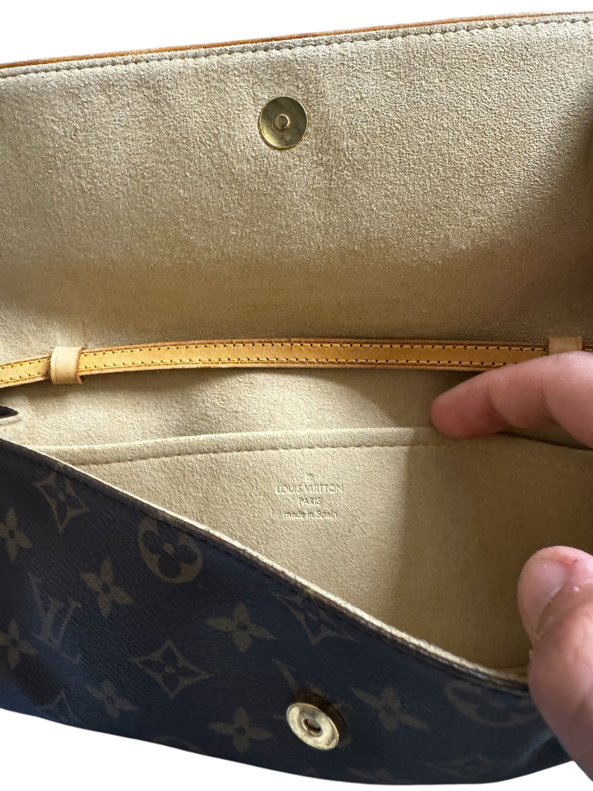 Louis Vuitton Coated Canvas Twin PM