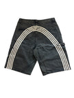 Carpe Diem Arch Double Knee Jorts Blue