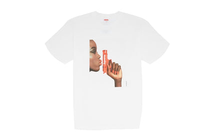 Supreme Water Pistol Tee White
