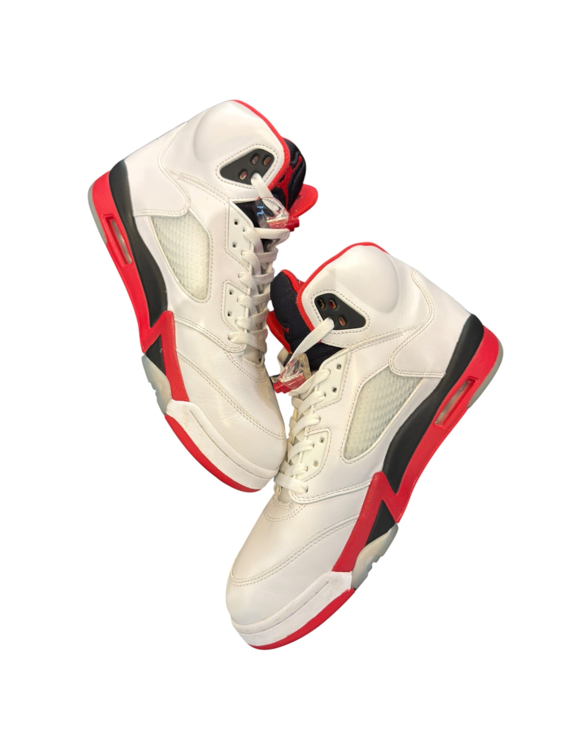 Jordan 5 Retro Fire Red Black Tongue (2025) (Sale)