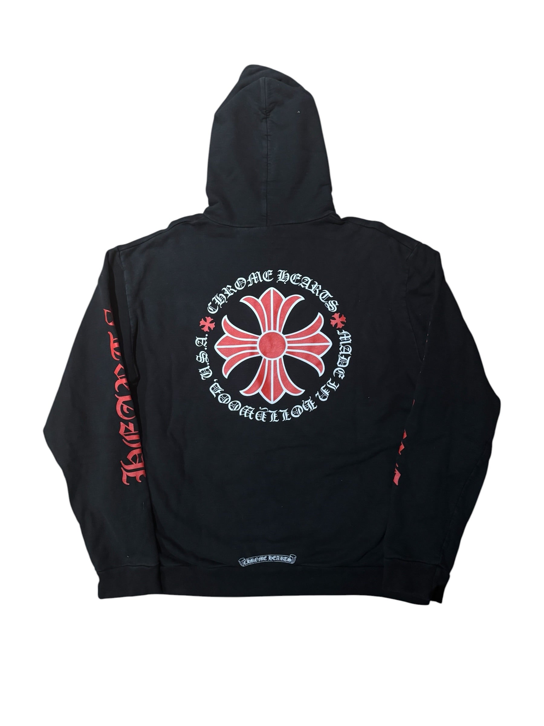 Chrome Hearts Made In Hollywood Plus Cross Pullover Hoodie
