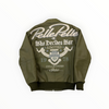 Pelle Pelle x Who Decides War Goat Leather Jacket Khaki