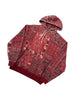 Kith Paisley Pullover Hoodie Red