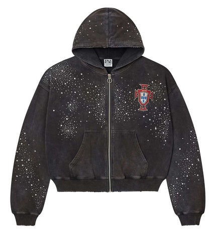 Vale Forever Pluto Cluster Zip Up Black