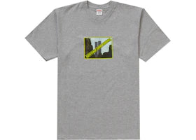 Supreme Greetings Tee Heather Grey