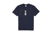 Supreme Prayer Card Box Logo Tee Navy