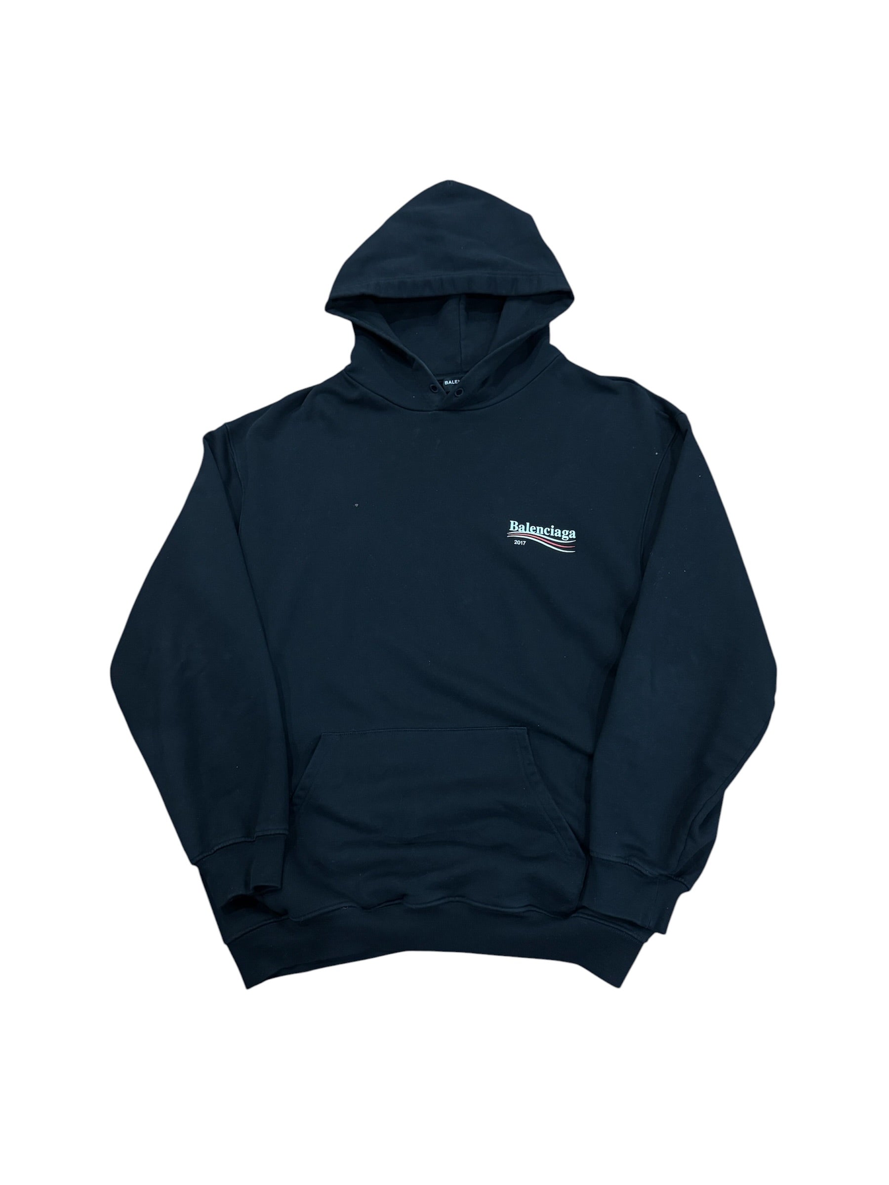 Balenciaga Campaign Logo Hoodie 2017