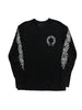 Chrome Hearts Horseshoe Thermal Waffle T-Shirt Black