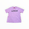 Supreme Capital Short Sleeve Pink