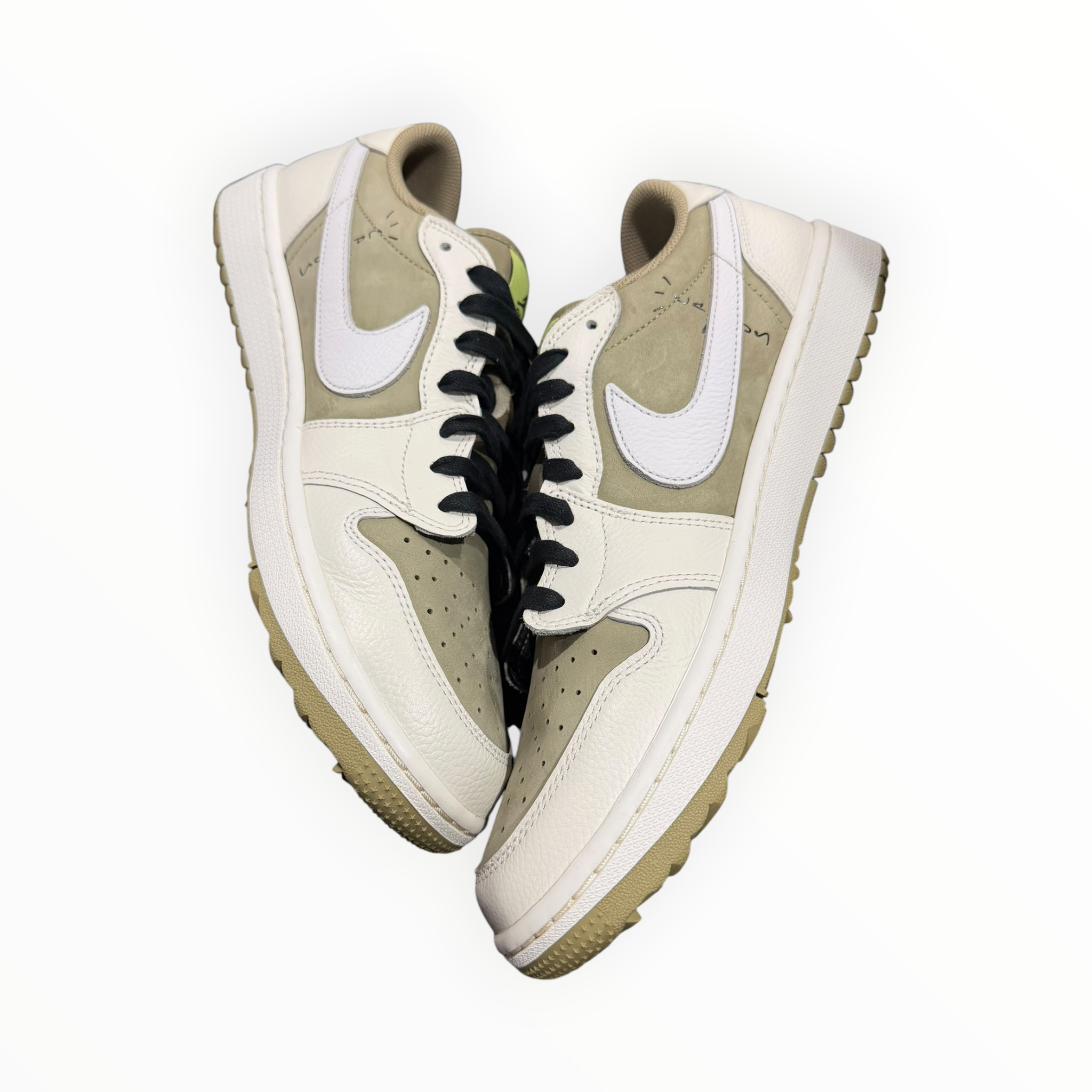 Jordan 1 Retro Low Golf Travis Scott Neutral Olive