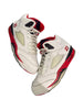 Jordan 5 Retro Fire Red Black Tongue (2025)