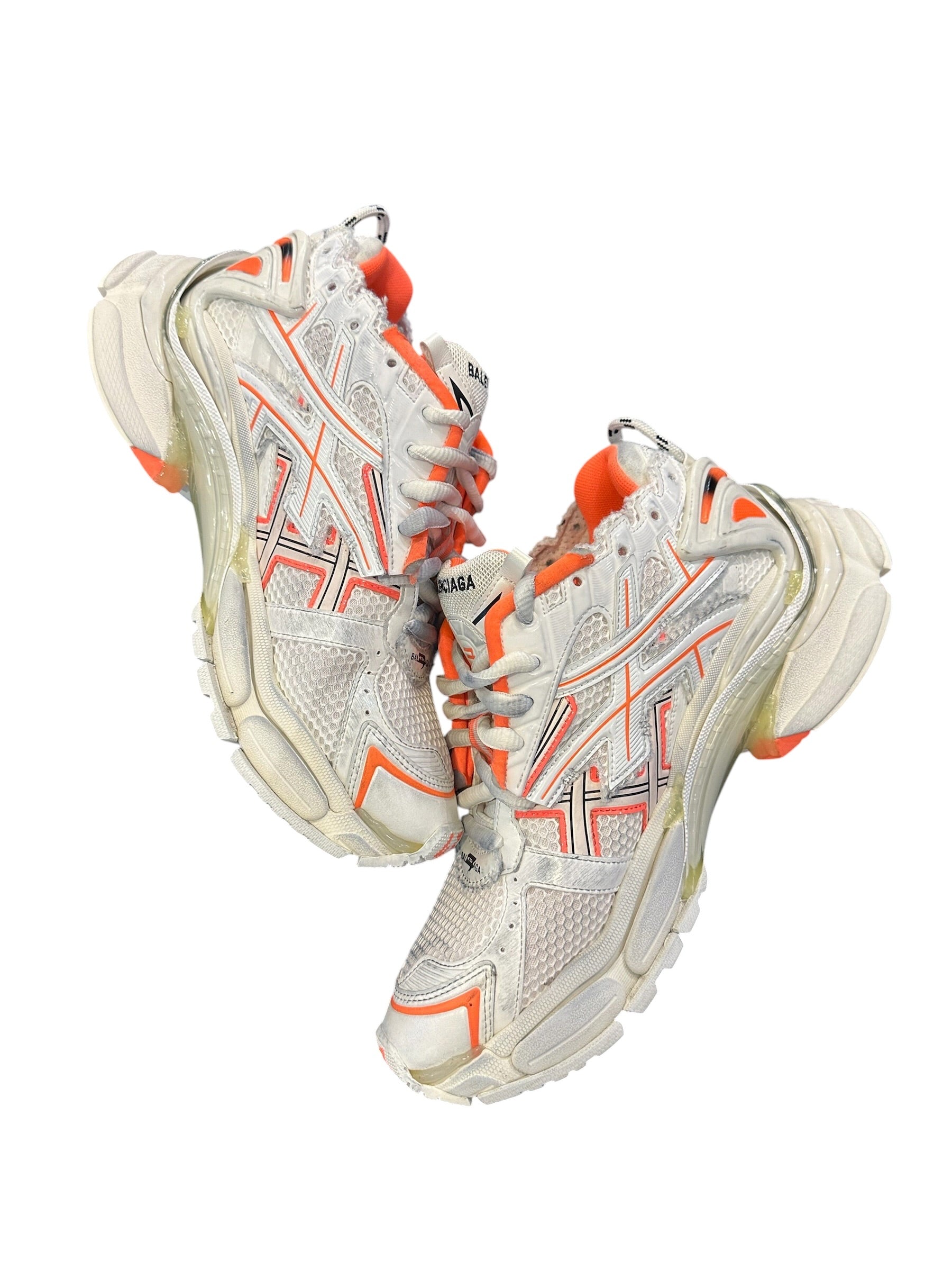 Balenciaga Runner Trainer Fluo Orange