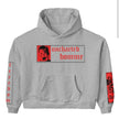 Daven Homme Uncharted DH Appliqué Embroidered Hoodie Grey