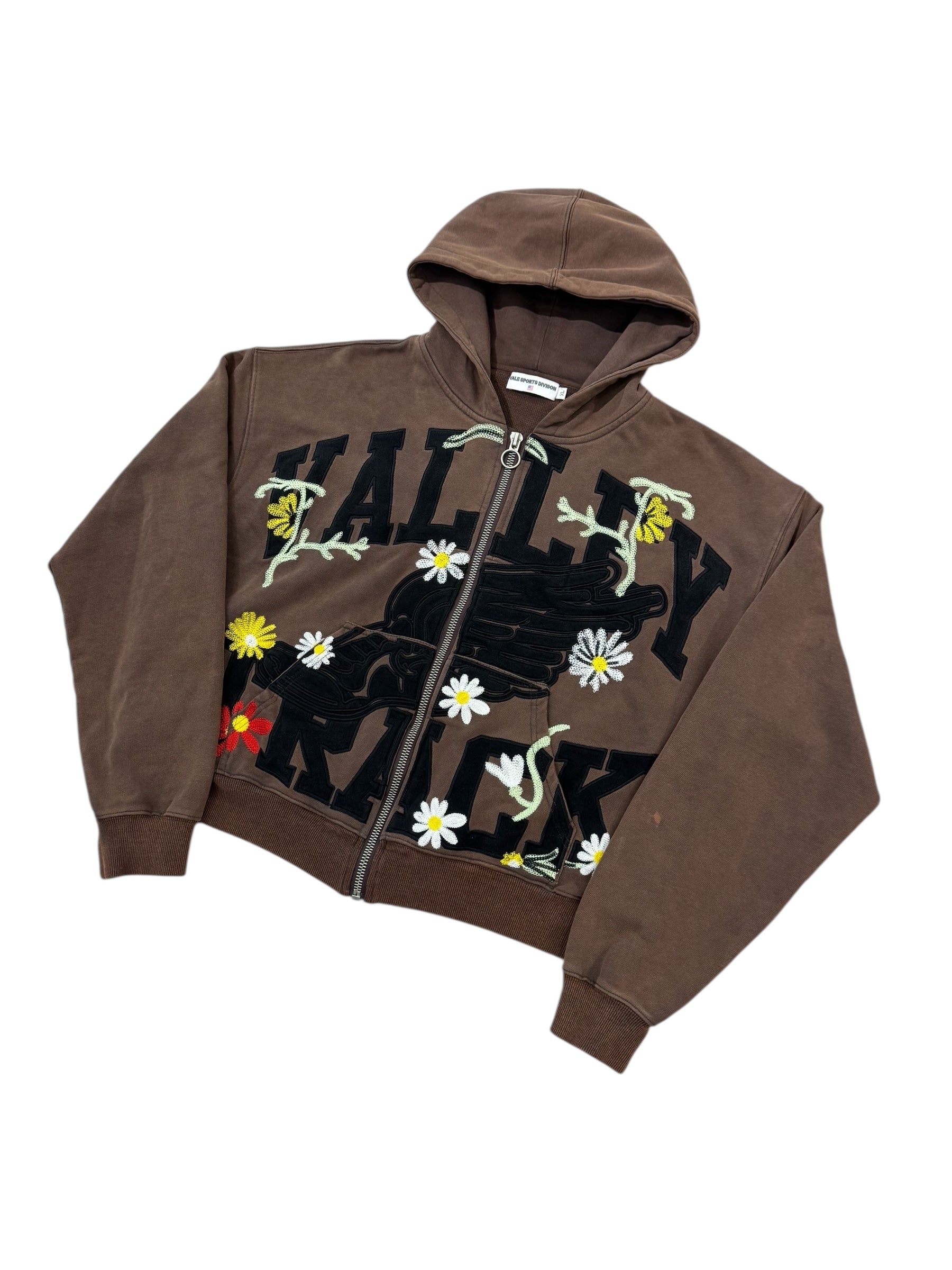 Vale Forever Garden Zip Up Brown