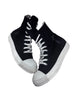 Rick Owens Penta High Top Sneakers Black/Milk