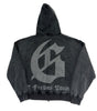 Godspeed Studded OG Logo Hoodie Black Wash