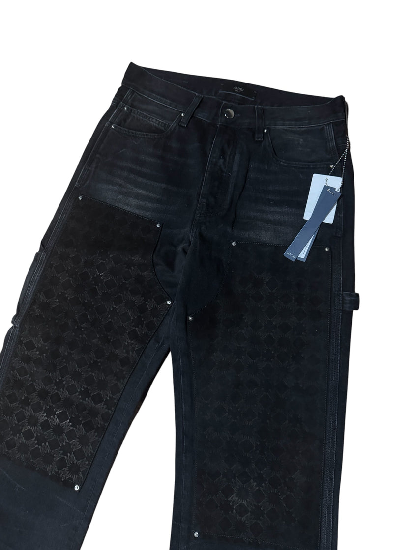 Amiri MA Quad Jacquard Carpenter Jeans