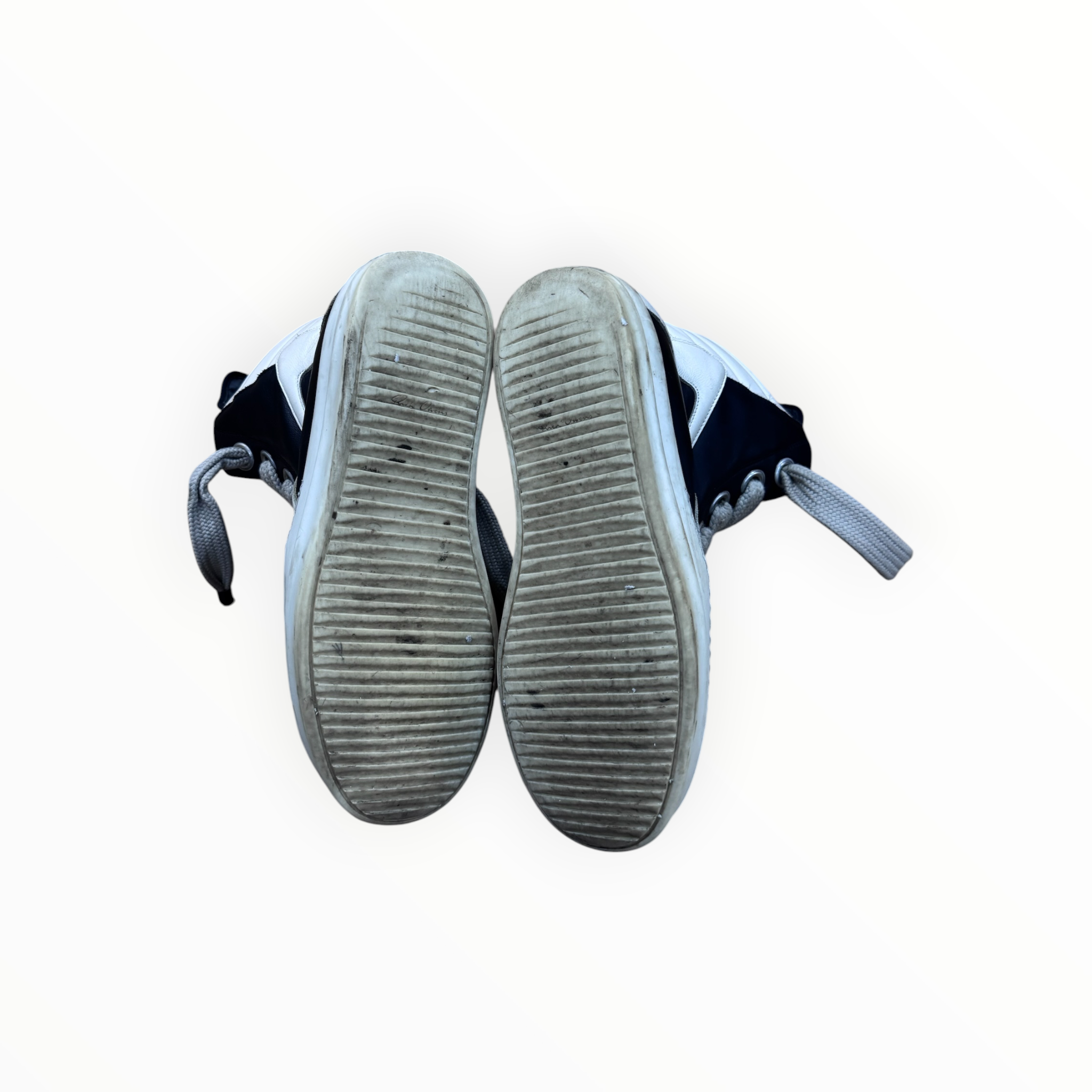 Rick Owens Geobasket Jumbo Lace Black