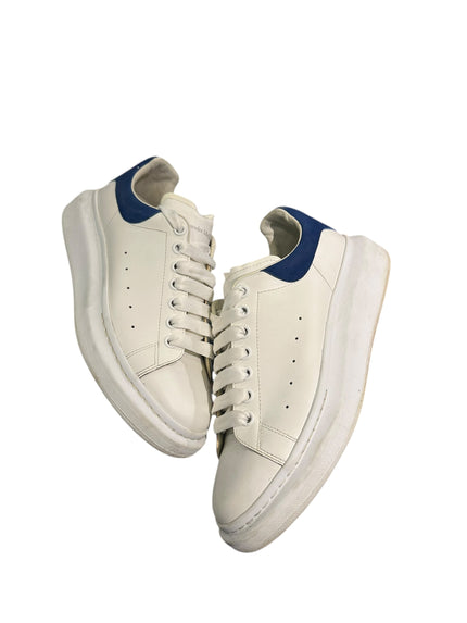 Alexander McQueen Oversized Blue Suede