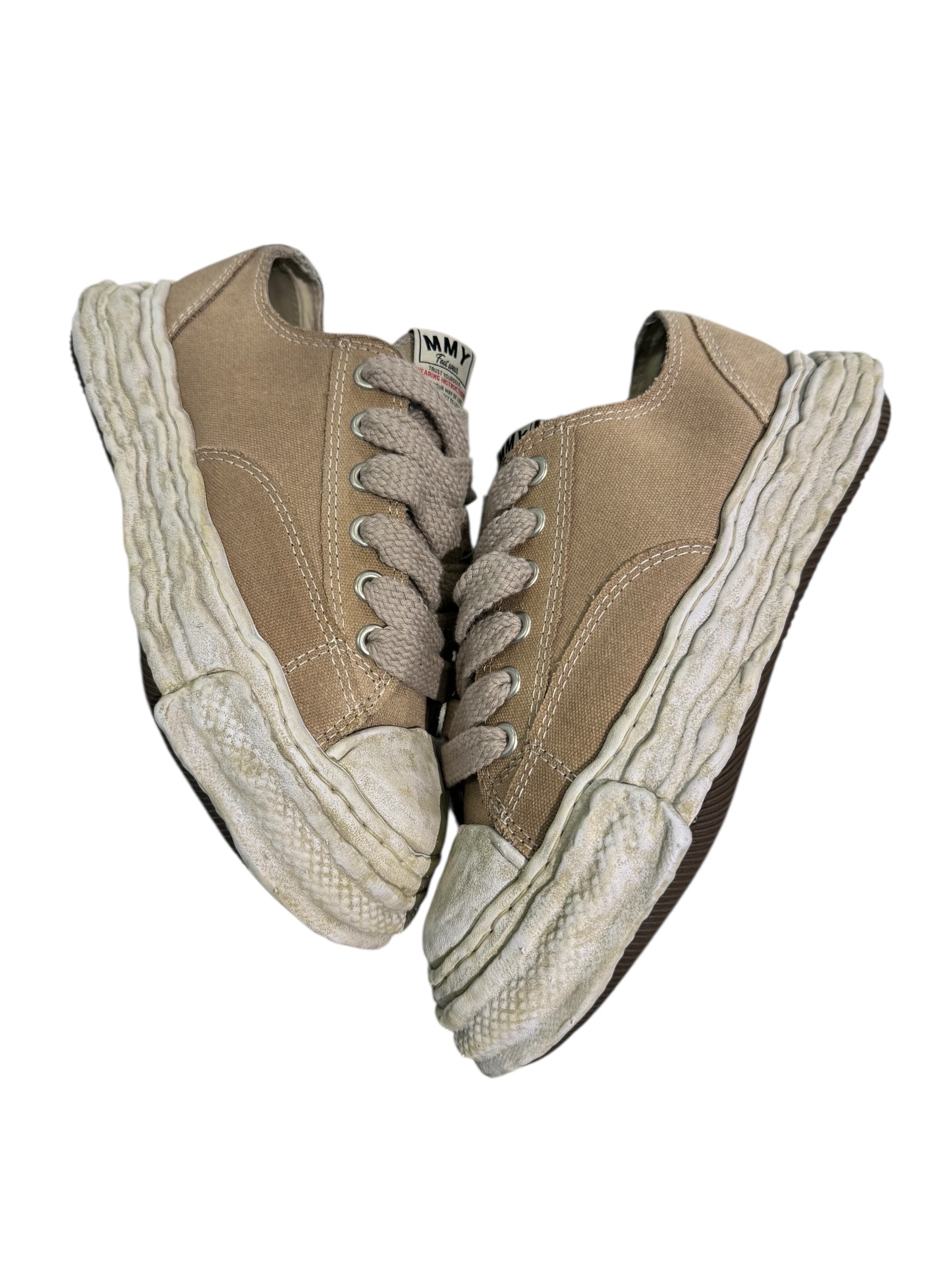 Maison Mihara Yasuhiro Peterson 23 Canvas Low Garment Dye (Brown)