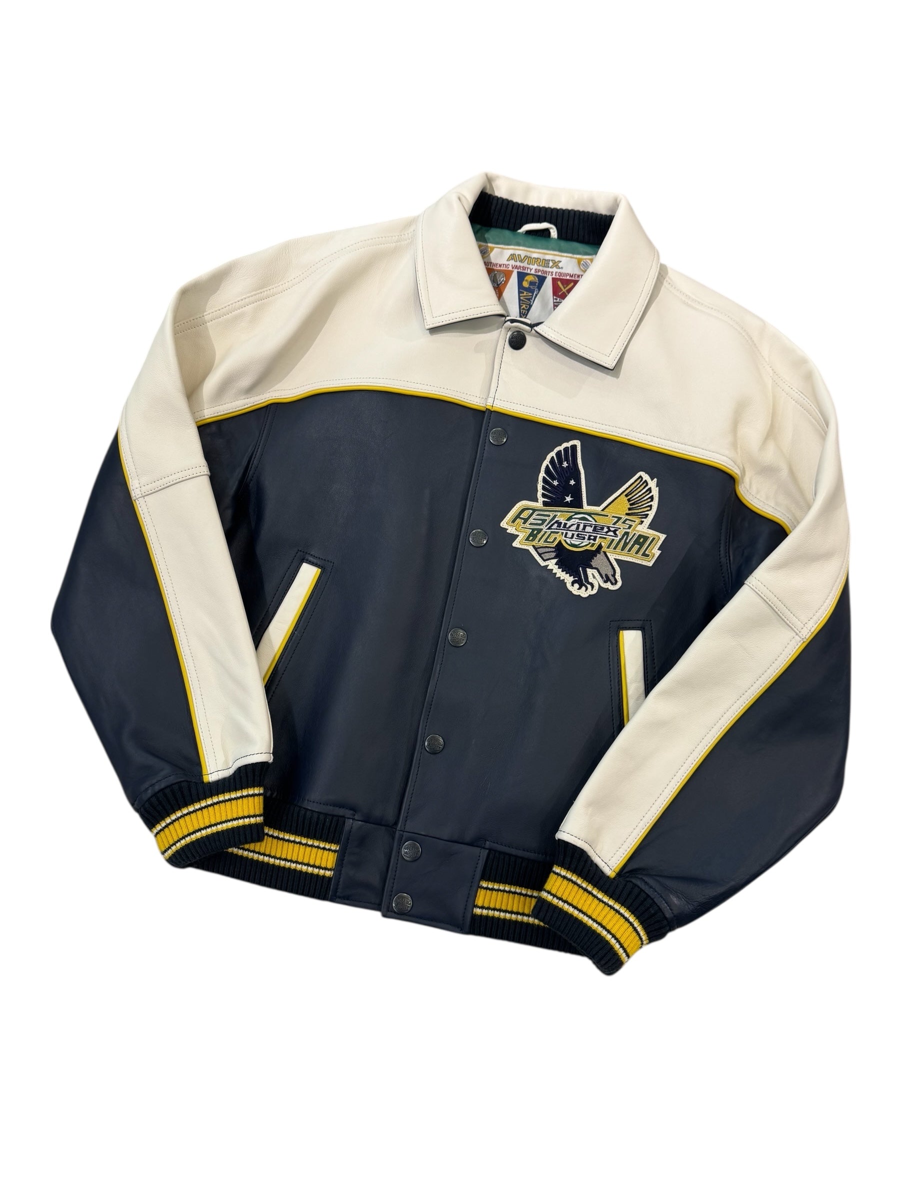 Avirex Soccer League Leather Jacket