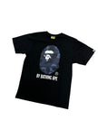 Bape By Bathing Ape Head Tee Blue/Black