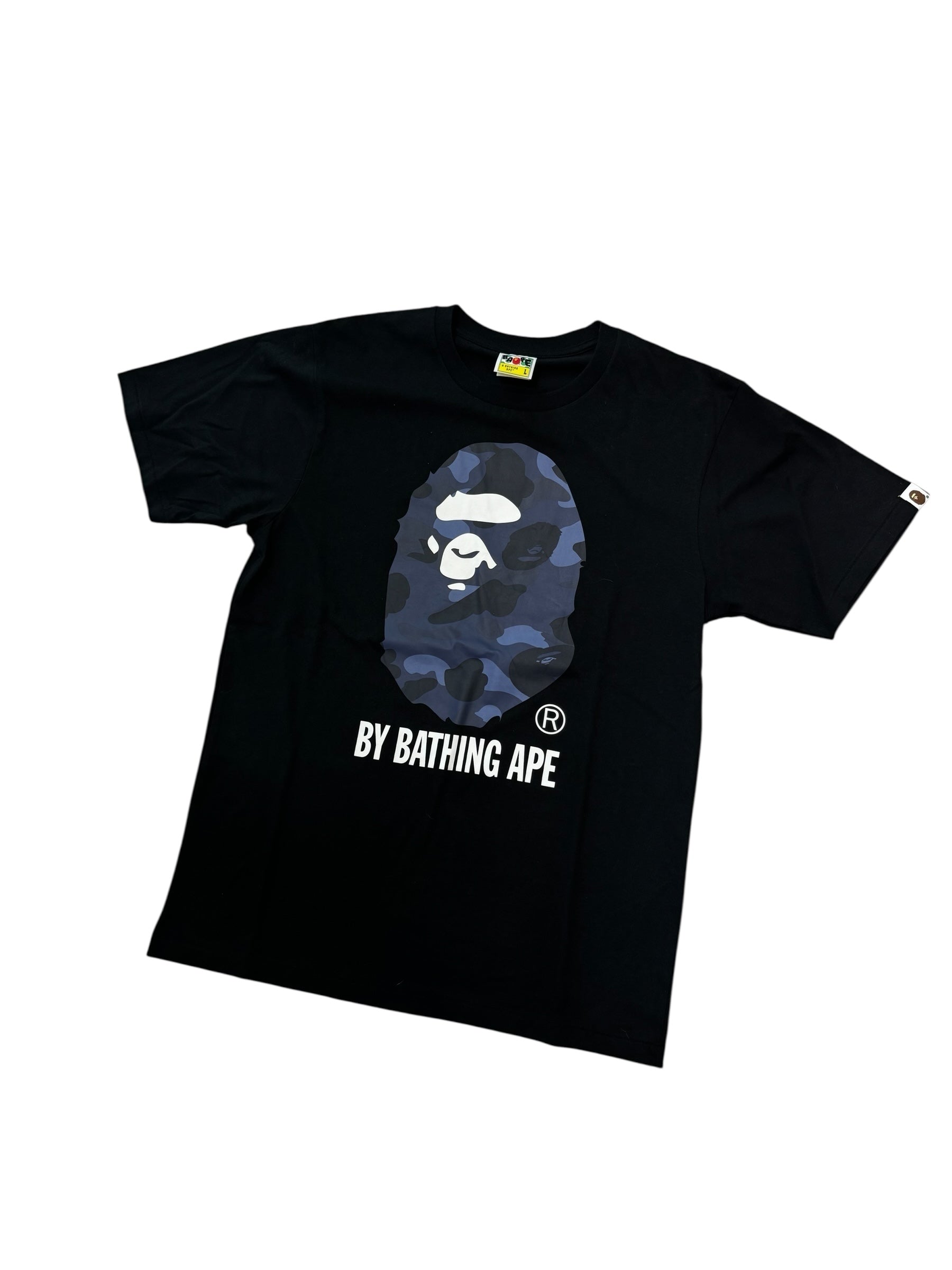 Bape By Bathing Ape Head Tee Blue/Black