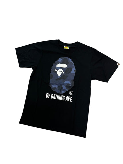 Bape By Bathing Ape Head Tee Blue/Black