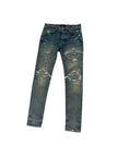 Amiri MX1 Paint Splatter Distressed