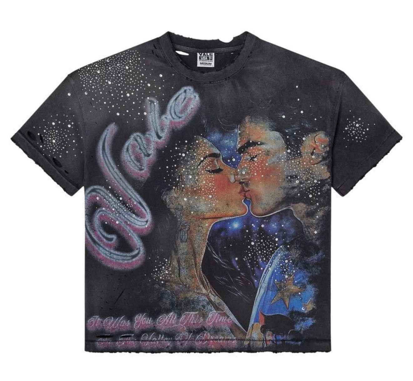 Vale Forever Fated Yours Bling Tee Black