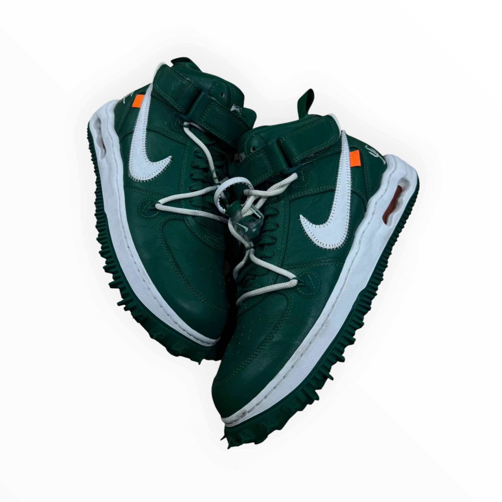 Nike Air Force 1 Mid Off-White Pine Green