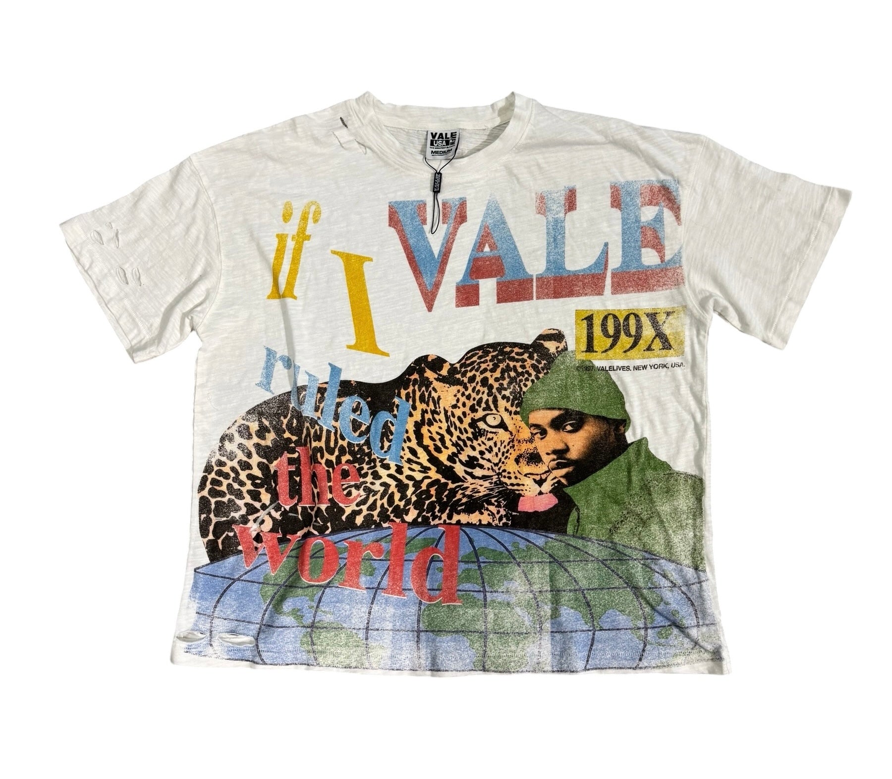 Vale Forever Da Ruler Tee White