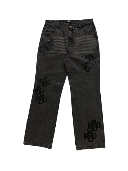 HMDD Black Patch Denim