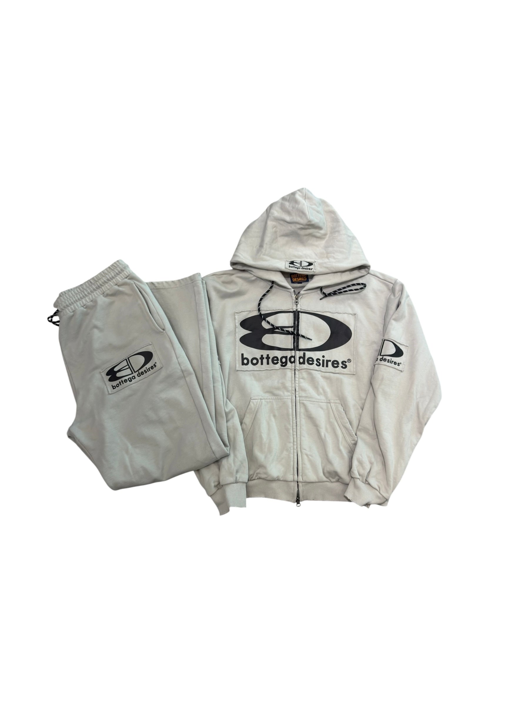 Bottega Desires Tech Sweatsuit Grey/Black