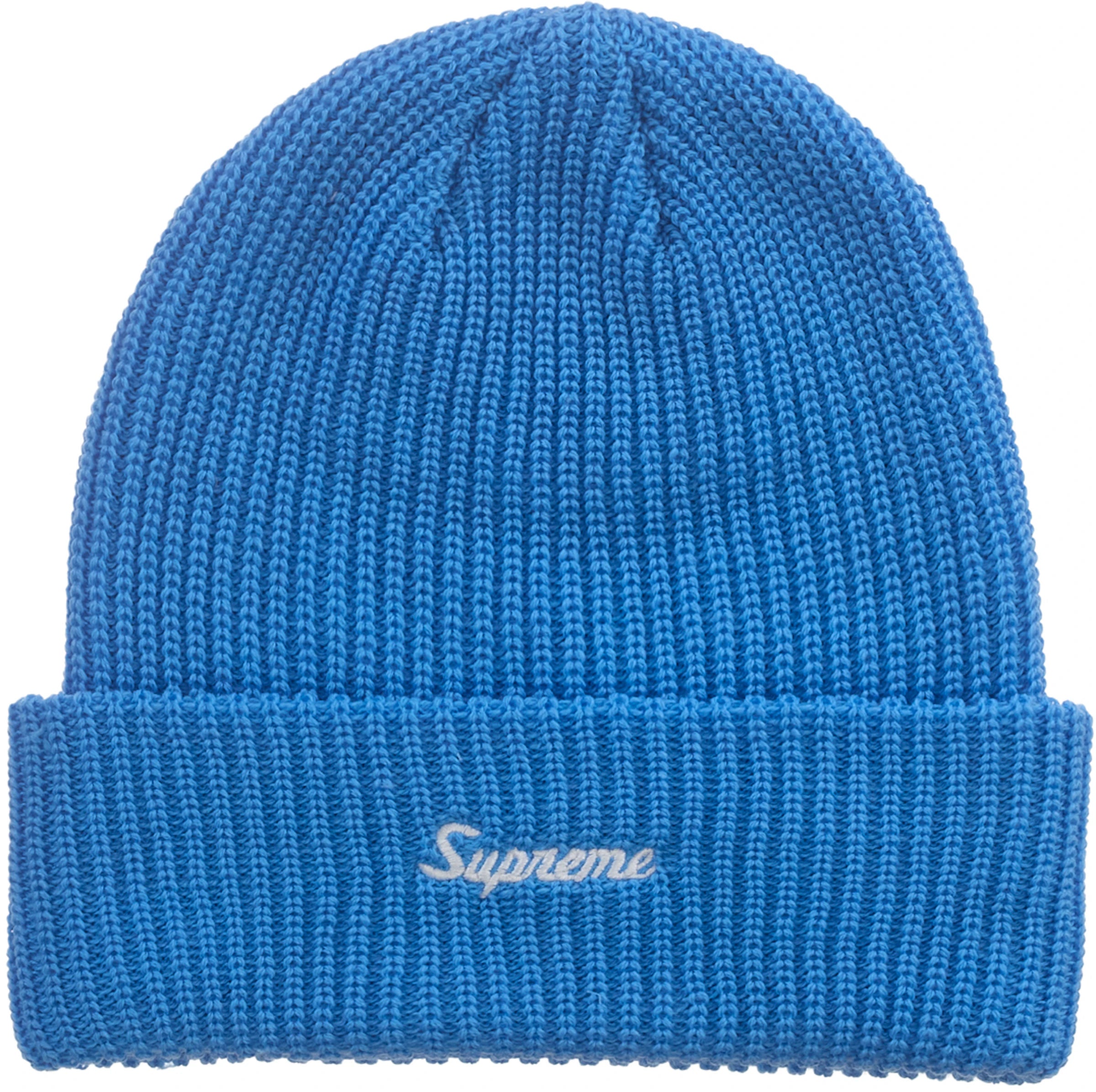 Supreme Loose Gauge Beanie (FW26) Blue