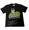 Amis Et Fleurs Rich Junkies Tee Black