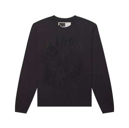 Sp5der Distressed OG Web V2 L/S Tee