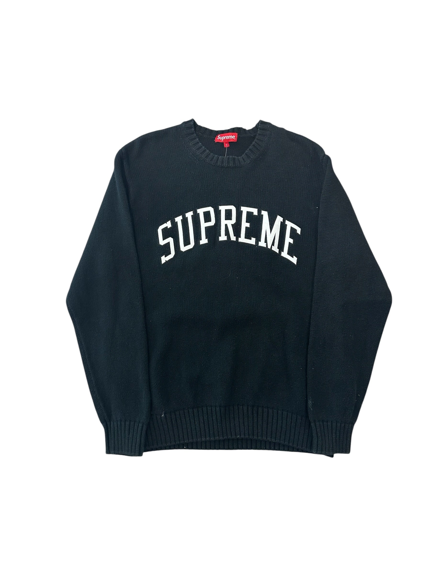 Supreme Tackle Twill Black Sweater (Sale)