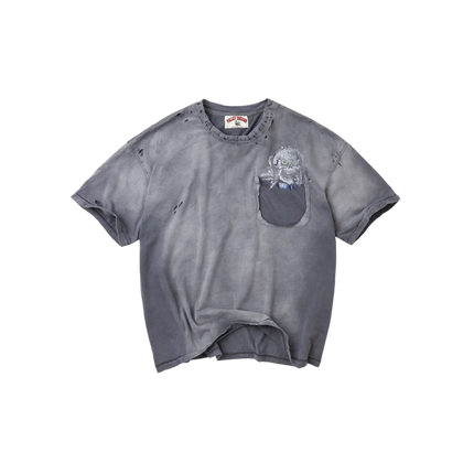 Vale Forever Skullie Tee Grey