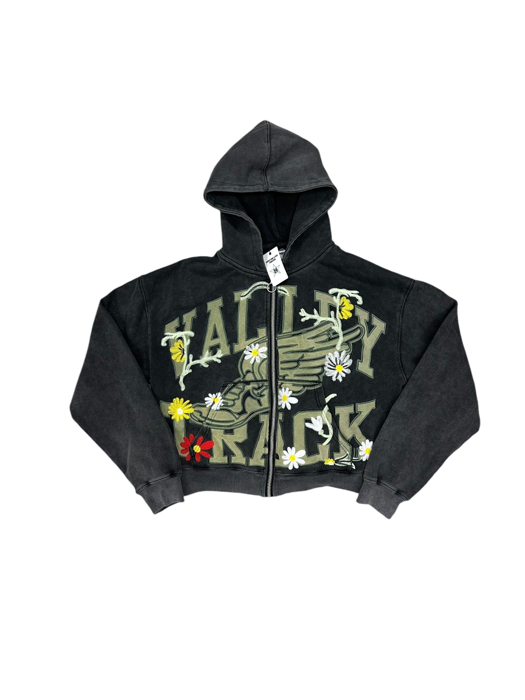 Vale Midnight Garden Zip Up Hoodie