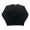Supreme Small Box Logo Crewneck (FW22) Black
